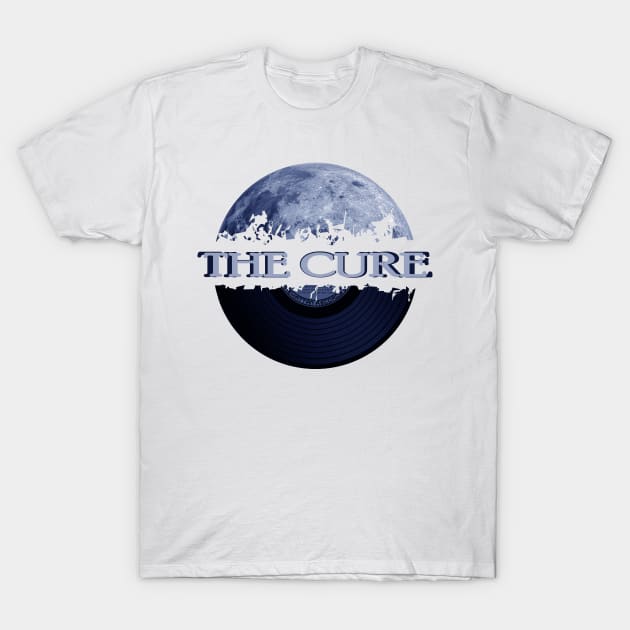 the cure blue moon vinyl T-Shirt by hany moon